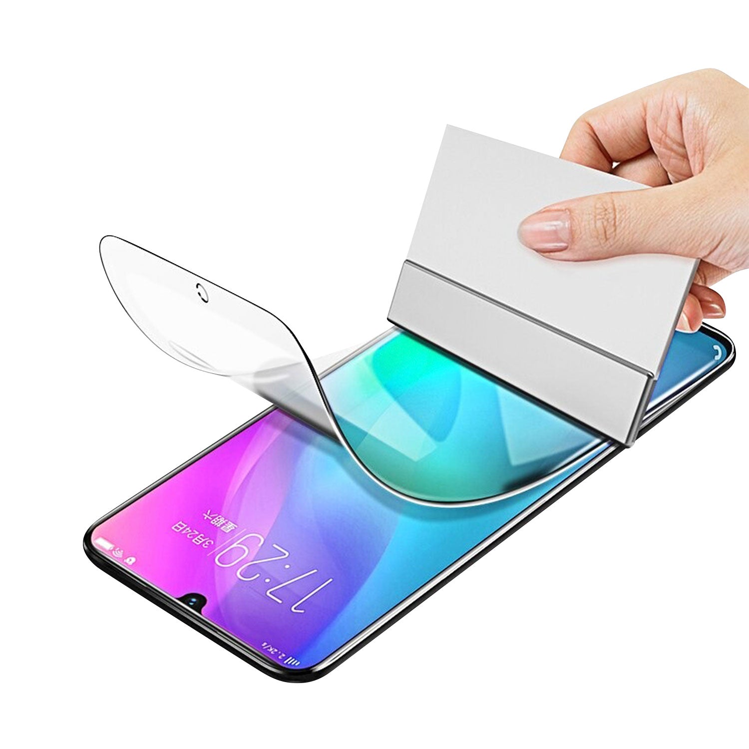 Lamina de Hydrogel Transparente Moto G9 Power Sunshine SS-057 | Lifemax