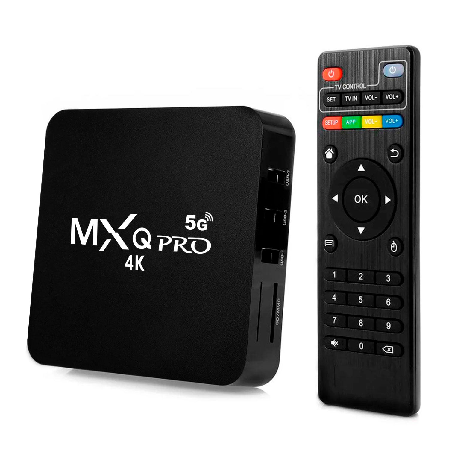 Tv Box MXQPRO 4K 11.1 16GRam 256gb Wifi 2.4g/5g 4core TV0002 – LifeMax*