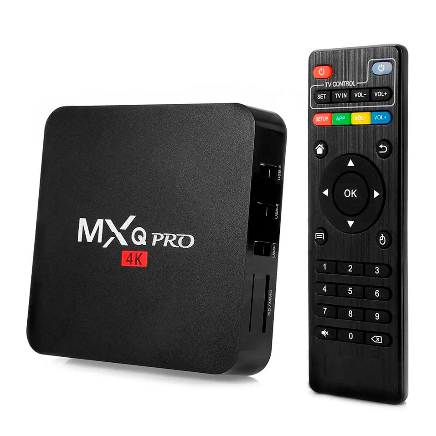 Android Mini MXQPRO 4K Android 11.1 64GB RAM 512GB ROM Wifi