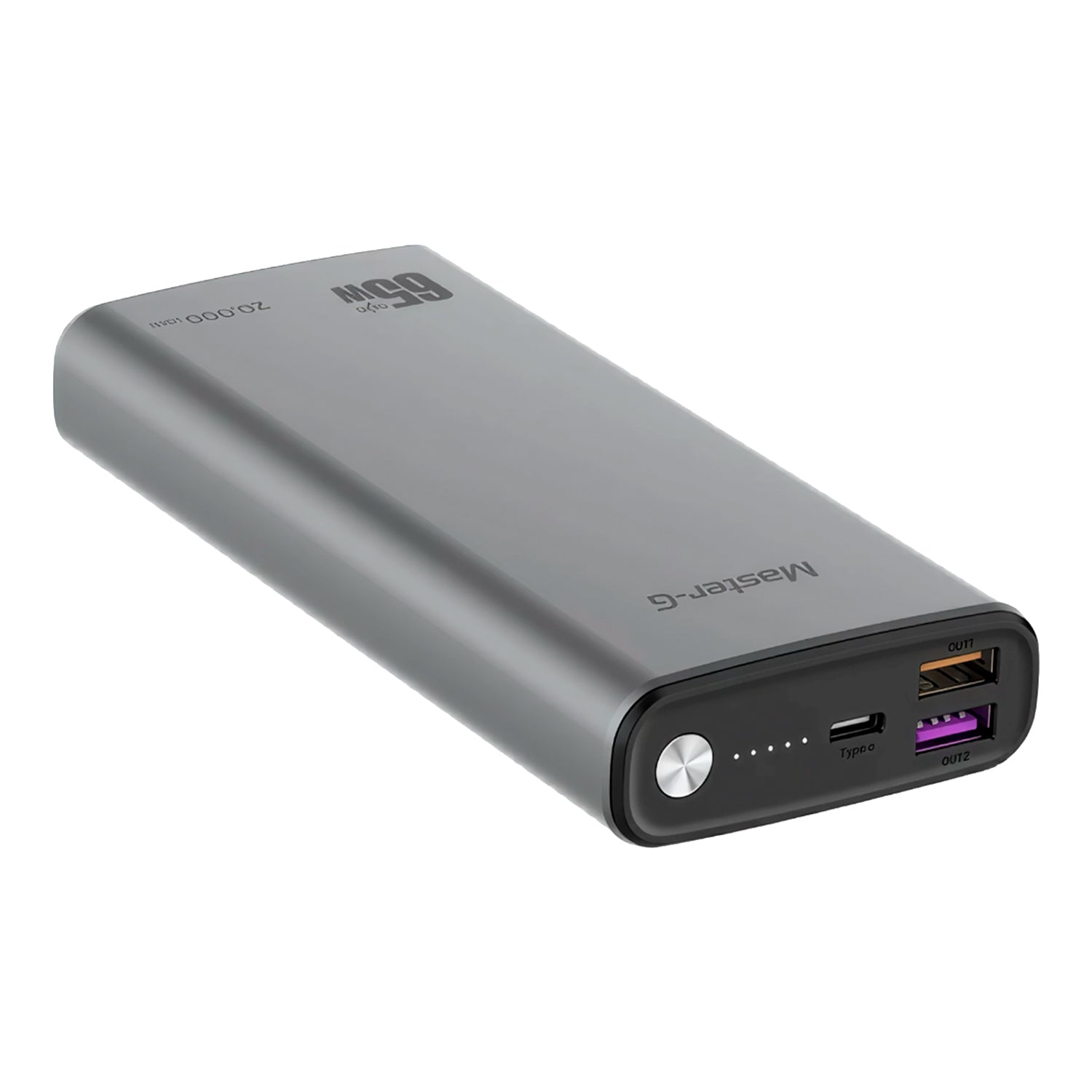 Cargador Portatil Power Bank Master-G 20.000mAh 65w Tipo-C