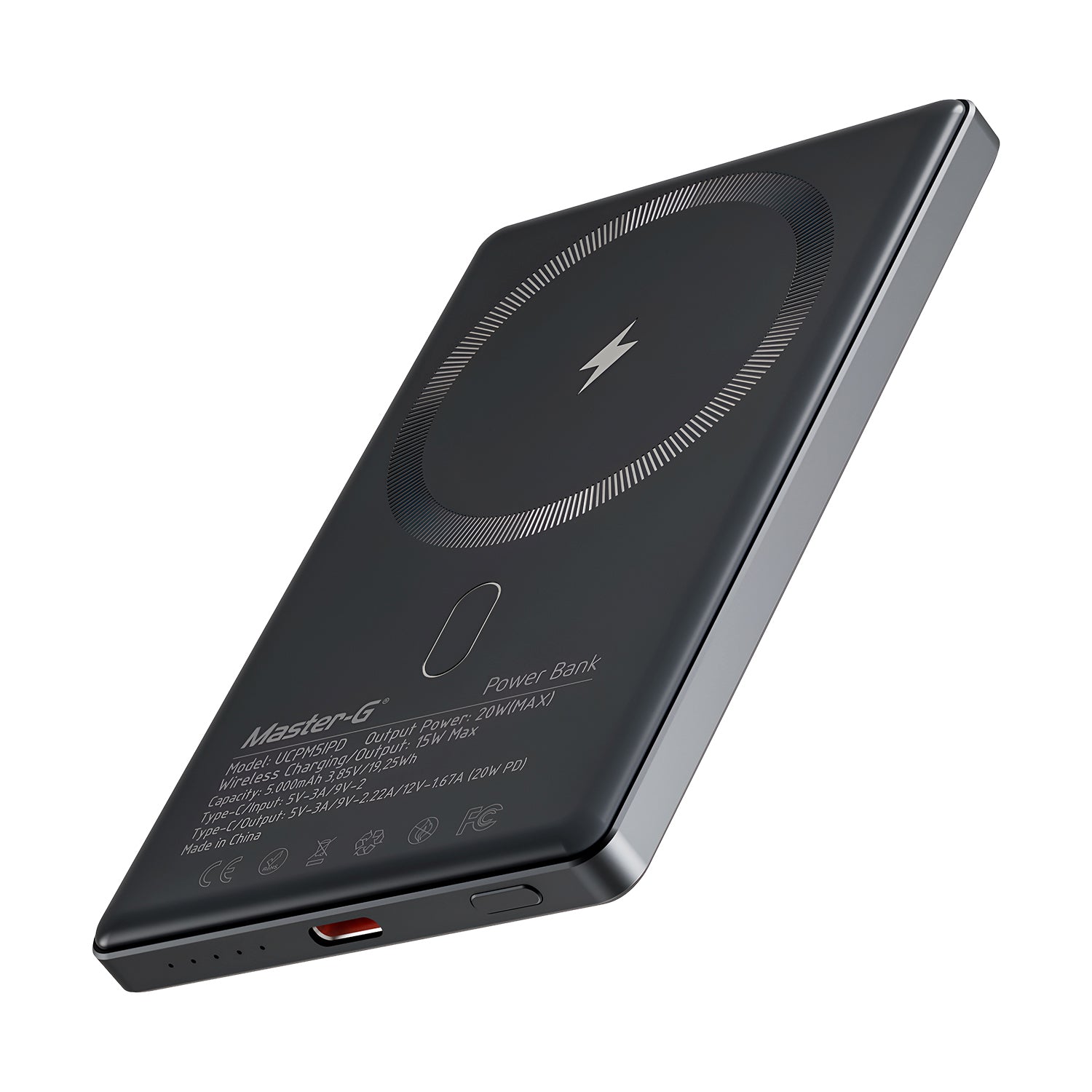 Kit Duo Cargadores PowerBank Master-G 5.000mAh 20w MagSafe