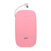 Bateria Externa Power Bank WST WP926 Premium 5V 2.1A 10000mAH USB MicroUSB Rosado | Lifemax