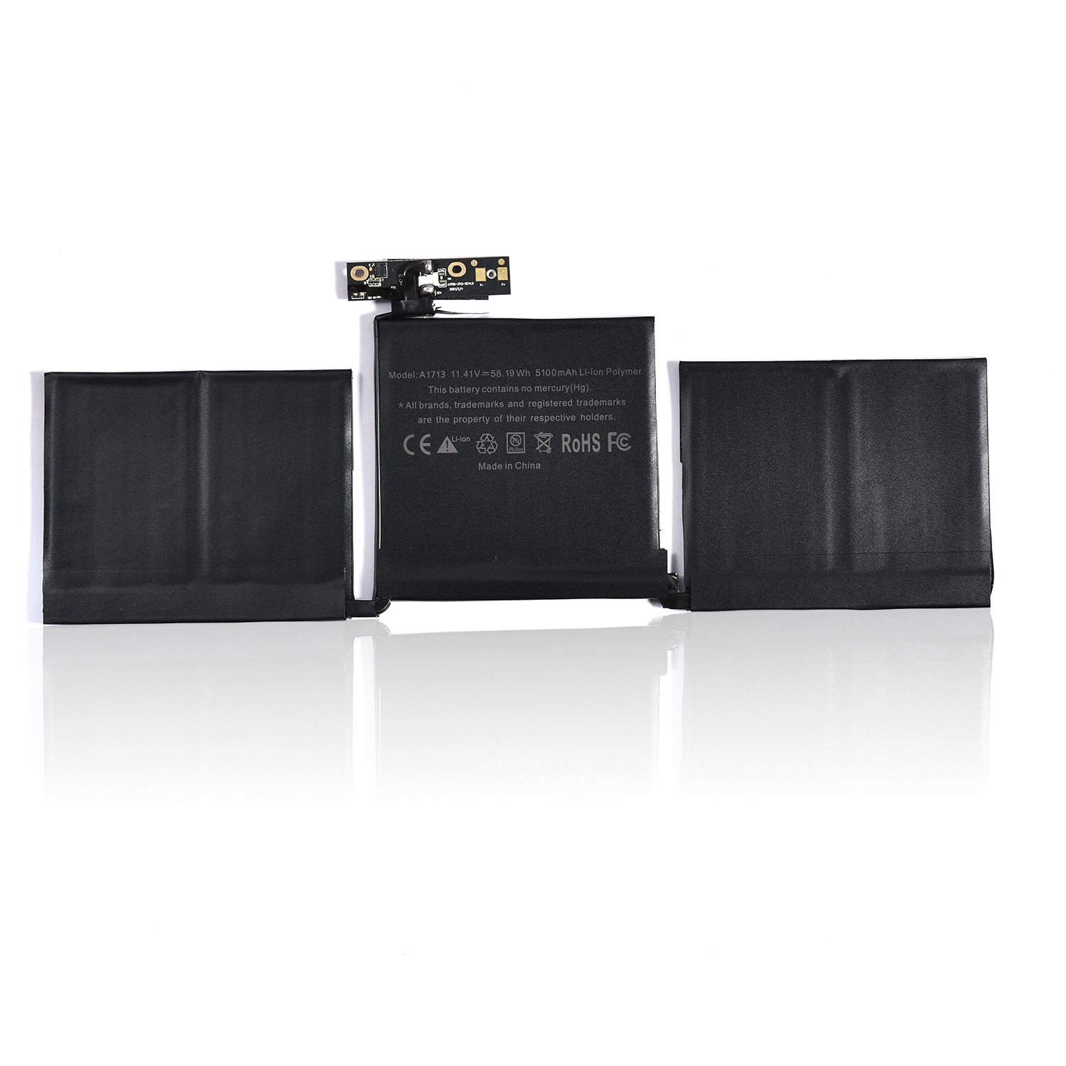 Bateria Yiiko Compatible con MacBook Pro Retina 2017 58 Wh