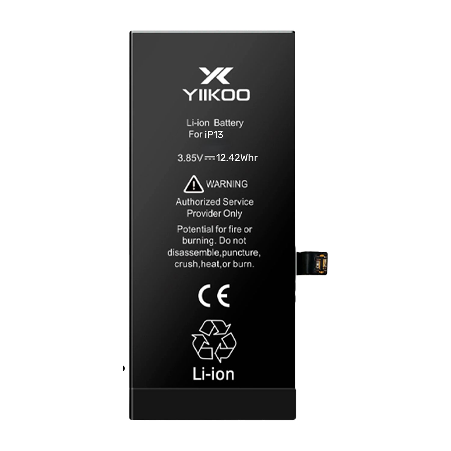 Bateria para iPhone 13 YIIKOO Autoprogramable sin alertas
